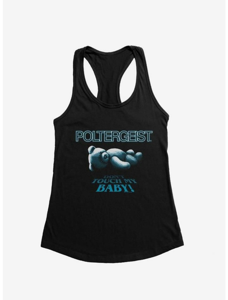 Girls * | Buy Poltergeist Don'T Touch My Baby! Girls Tank Black