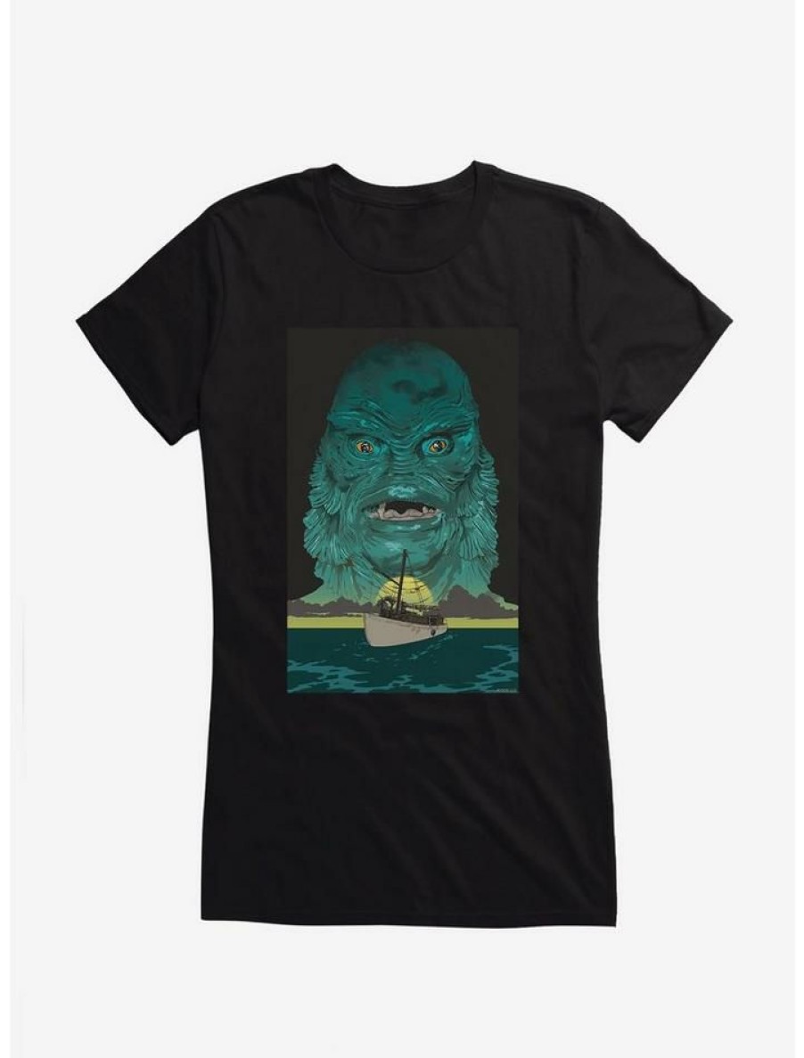 Tees * | Hot Sale Creature From The Lagoon Turn Back Girls T-Shirt