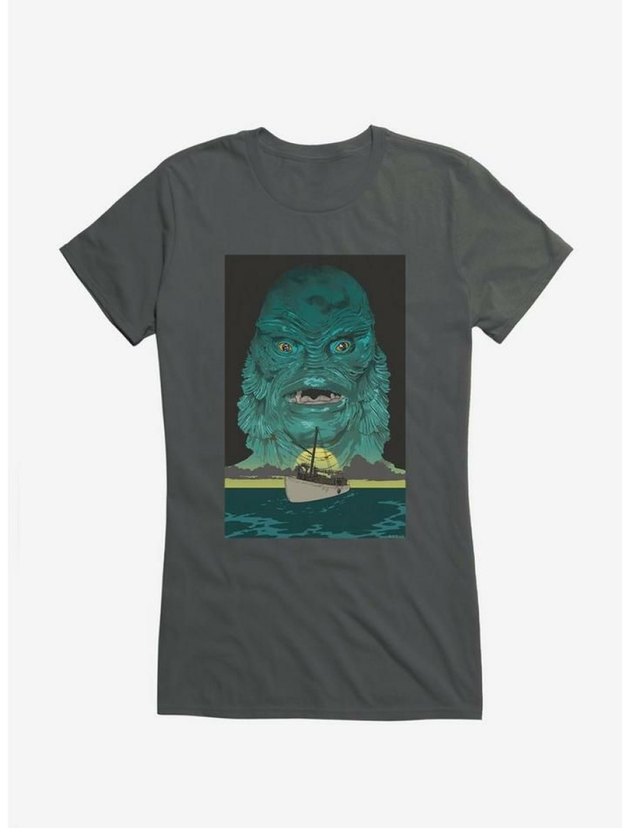 Tees * | Hot Sale Creature From The Lagoon Turn Back Girls T-Shirt