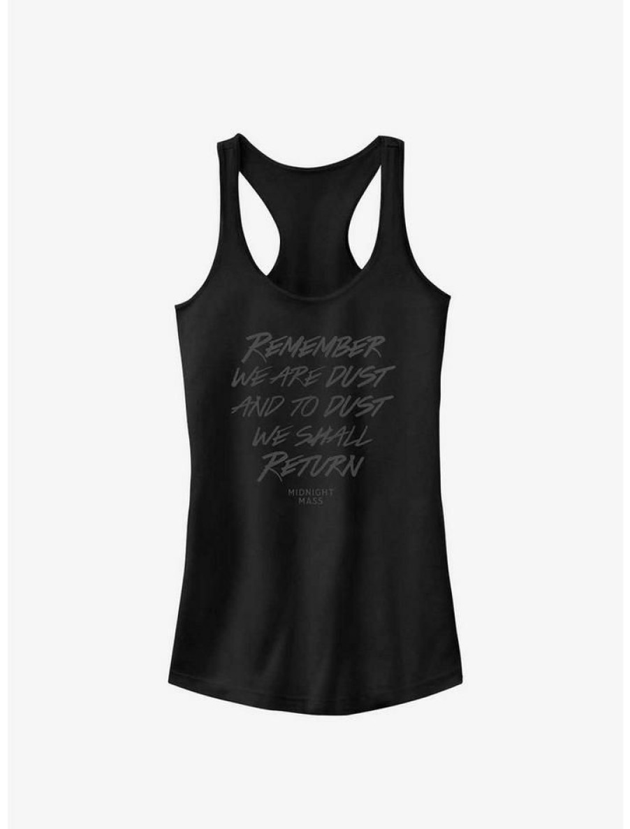 Girls * | Best Reviews Of Midnight Mass Return To Dust Girls Tank Black