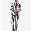 Guys * | Wholesale Opposuits Beetlejuice Suit Black White