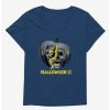 Tees * | Promo Halloween Ii Pumpkin Title Logo Girls T-Shirt Plus Size