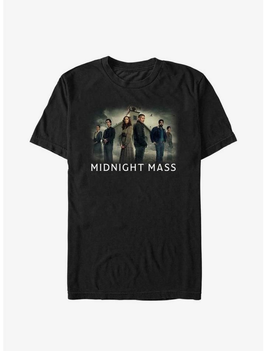 Guys * | Buy Midnight Mass Crockett Island T-Shirt Black