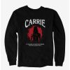 Guys * | Best Pirce Carrie 1976 Silhouette Splatter Sweatshirt Black