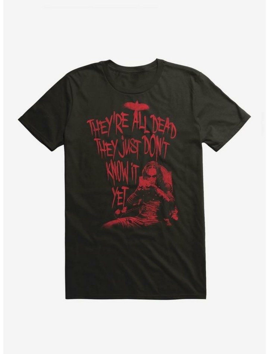 Guys * | Brand New The Crow They Just Don'T Know It Yet T-Shirt Black