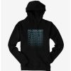 Guys * | Top 10 Poltergeist 1982 Layered Logo Hoodie Black