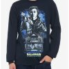 Guys * | Wholesale Halloween: The Curse Of Michael Myers House Long-Sleeve T-Shirt Black