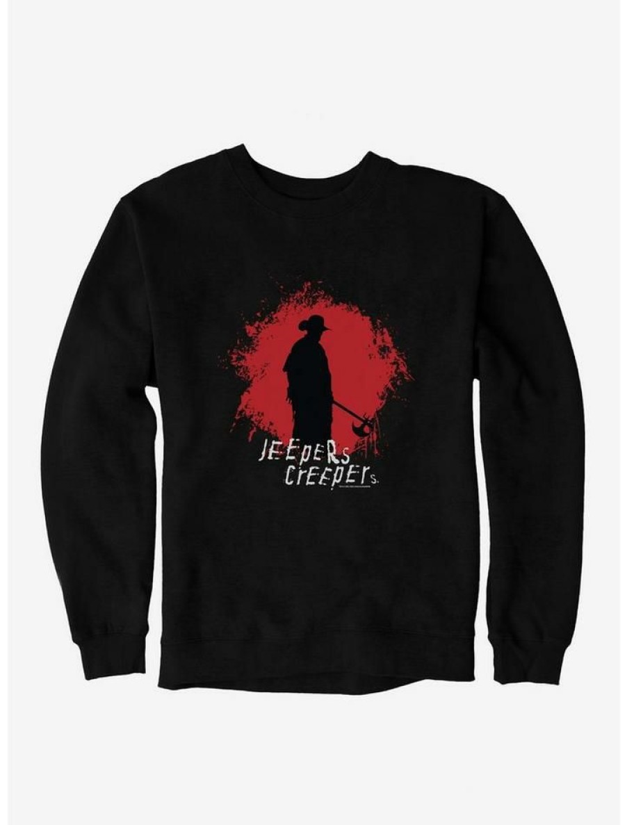 Guys * | Best Pirce Jeepers Creepers The Creeper Sweatshirt Black