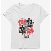 Tees * | Best Sale Saw Puzzle Pieces Girls T-Shirt Plus Size