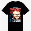 Tees * | Best Deal Child'S Play Chucky Collage Boyfriend Fit Girls T-Shirt Multi