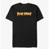 Guys * | Cheapest Fear Street Logo T-Shirt Black