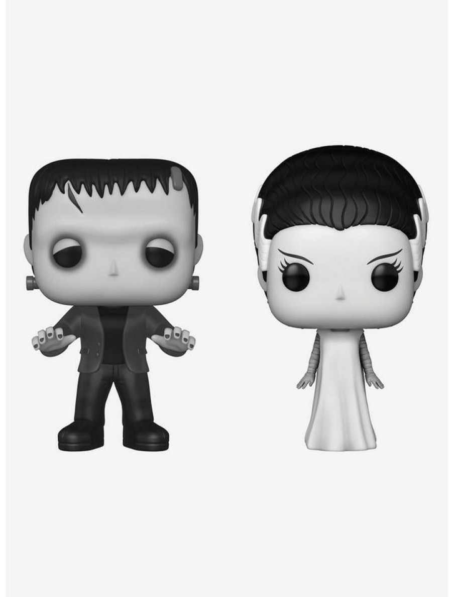 Toys & Collectibles * | Coupon Funko Universal Monsters Pop! Movies Frankenstein & The Bride Vinyl Figure Set Hot Topic Exclusive