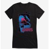 Tees * | Top 10 Jaws Danger Scatter Art Girls T-Shirt