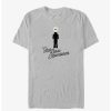 Guys * | Best Deal Nope Star Lasso Experience T-Shirt Silver