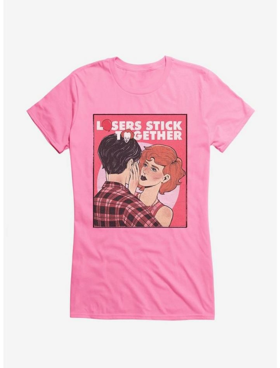 Tees * | Outlet It2 Losers Stick Together Girls T-Shirt