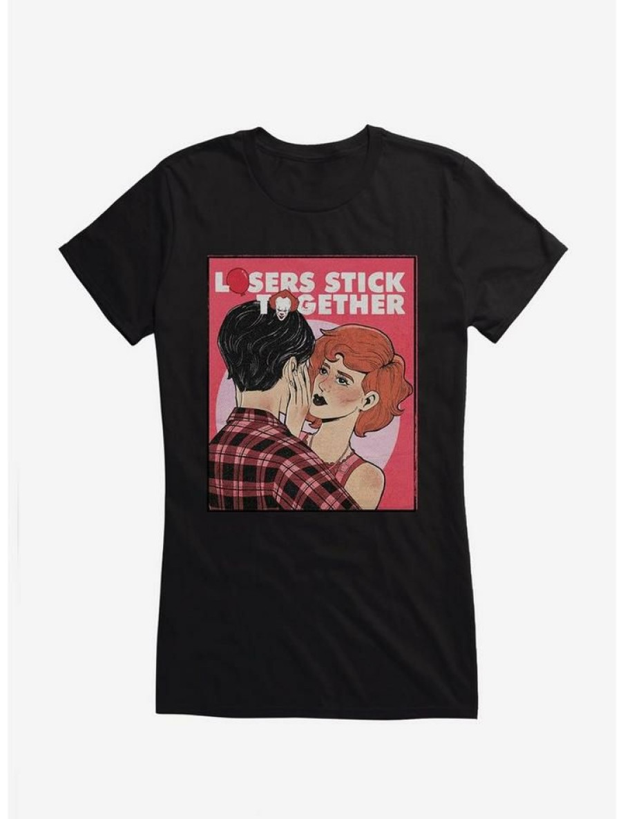 Tees * | Outlet It2 Losers Stick Together Girls T-Shirt