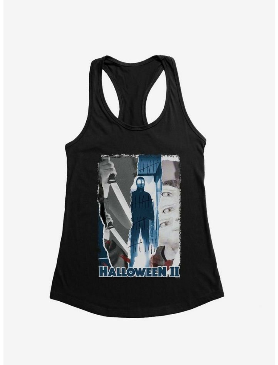 Girls * | Top 10 Halloween Ii Michael Myers Slasher Panels Girls Tank