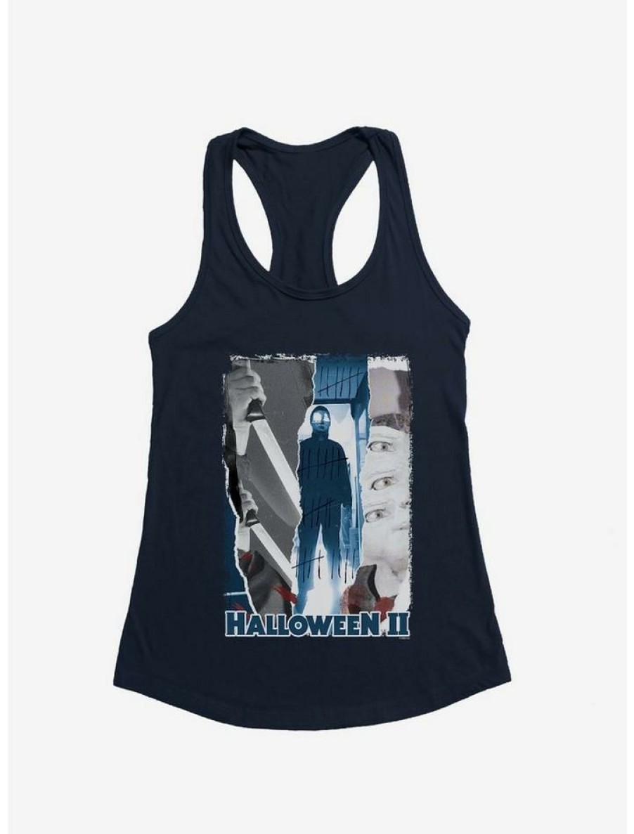 Girls * | Top 10 Halloween Ii Michael Myers Slasher Panels Girls Tank