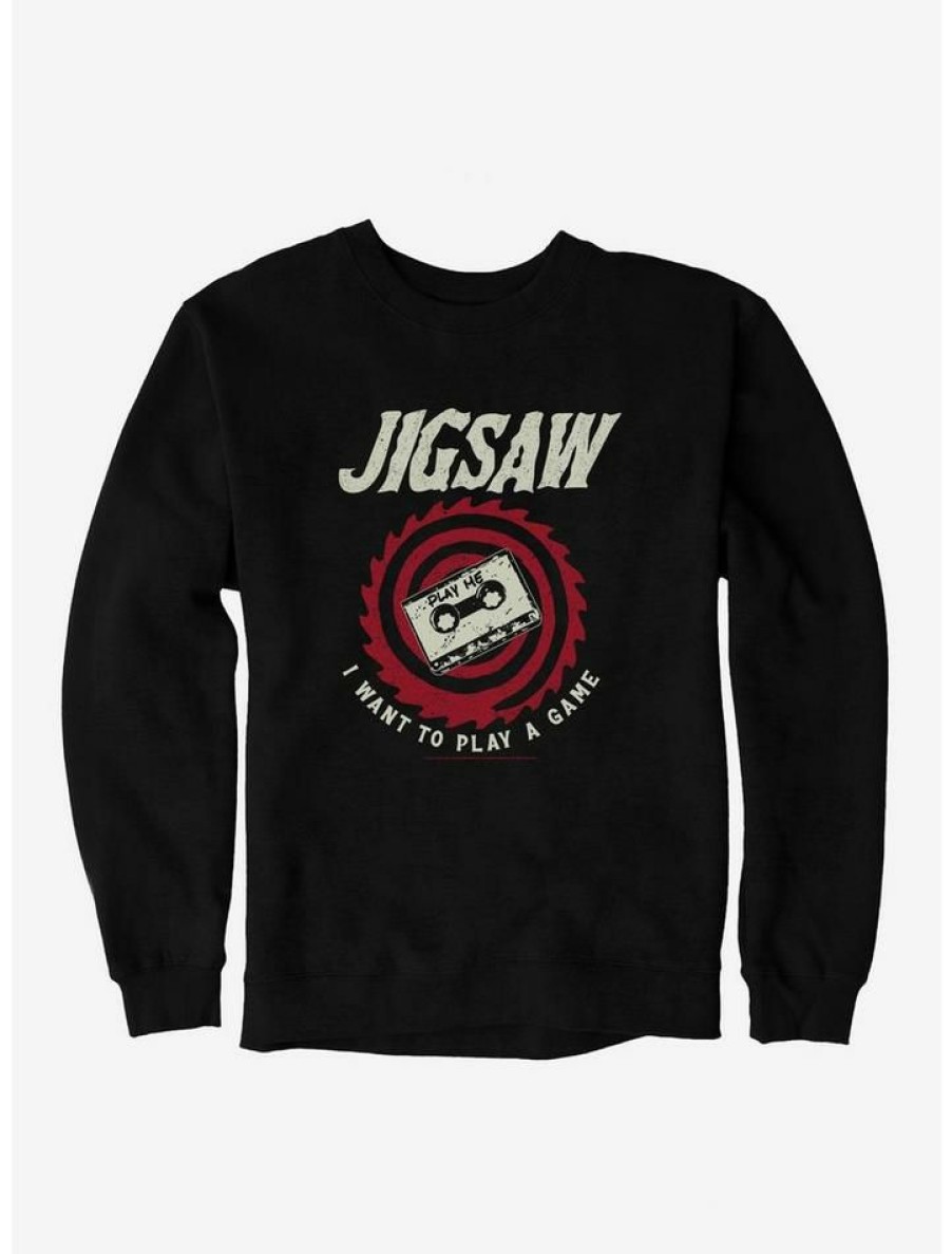 Guys * | Promo Saw Jigsaw Sweatshirt Black