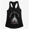 Girls * | Budget Sleepy Hollow The Headless Horseman Girls Tank Black