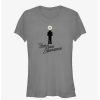 Tees * | Top 10 Nope Star Lasso Experience Girls T-Shirt Charcoal