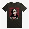 Tees * | Deals Saw Choice T-Shirt Black