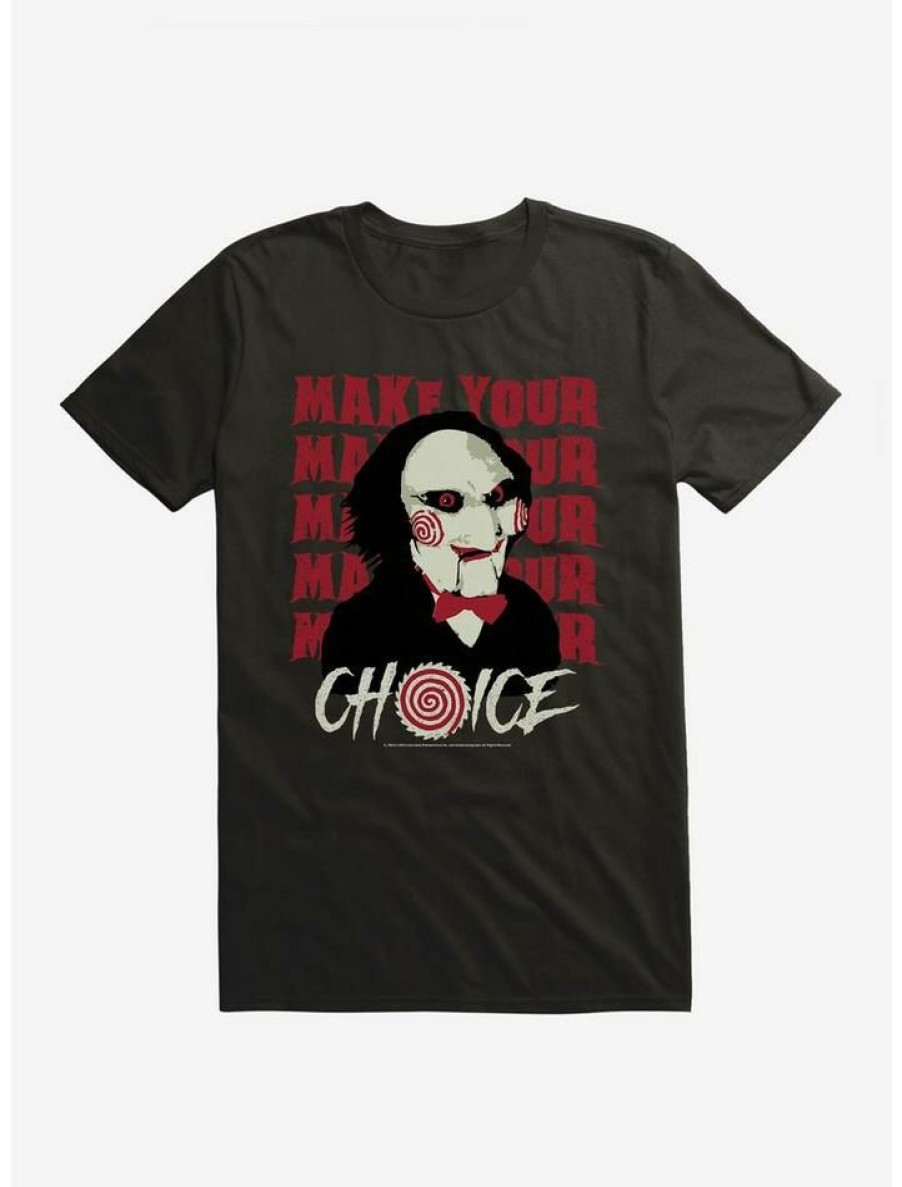 Tees * | Deals Saw Choice T-Shirt Black