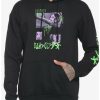 Guys * | Budget Junji Ito Slug Girl Hoodie Black