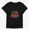 Tees * | Best Sale Halloween Horror Nights Classic Monsters Girls T-Shirt Plus Size Black