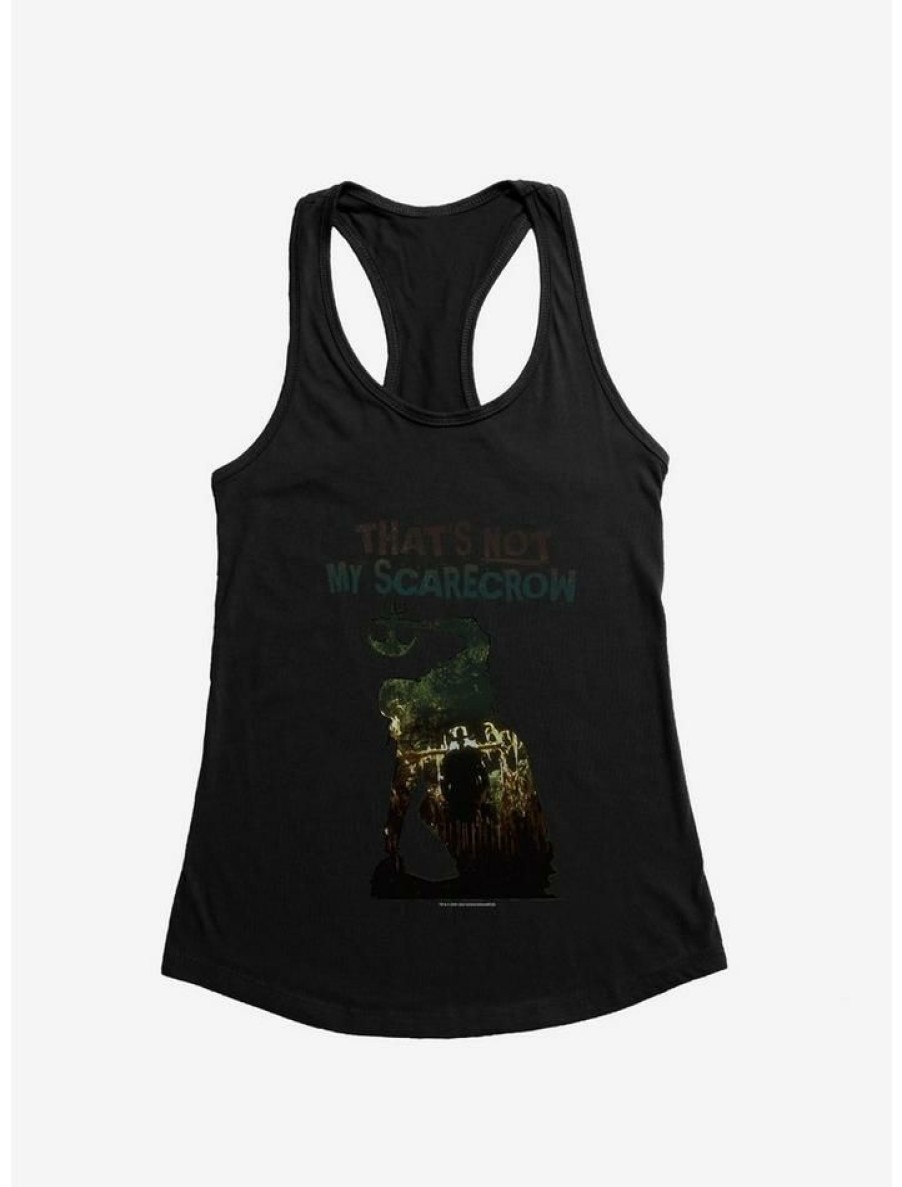 Girls * | Best Sale Jeepers Creepers Not My Scarecrow Girls Tank Black