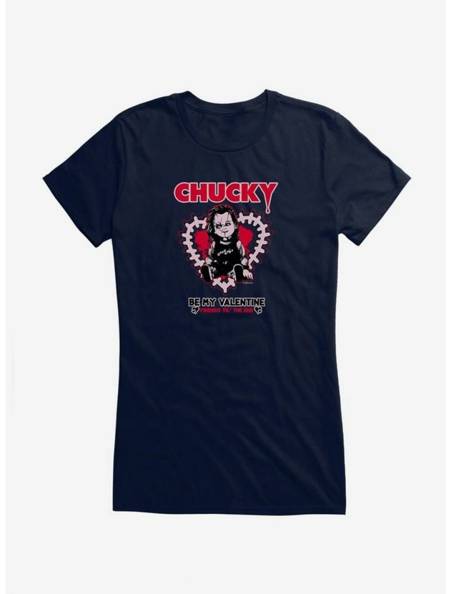 Tees * | Brand New Chucky Be My Valentine Girls T-Shirt