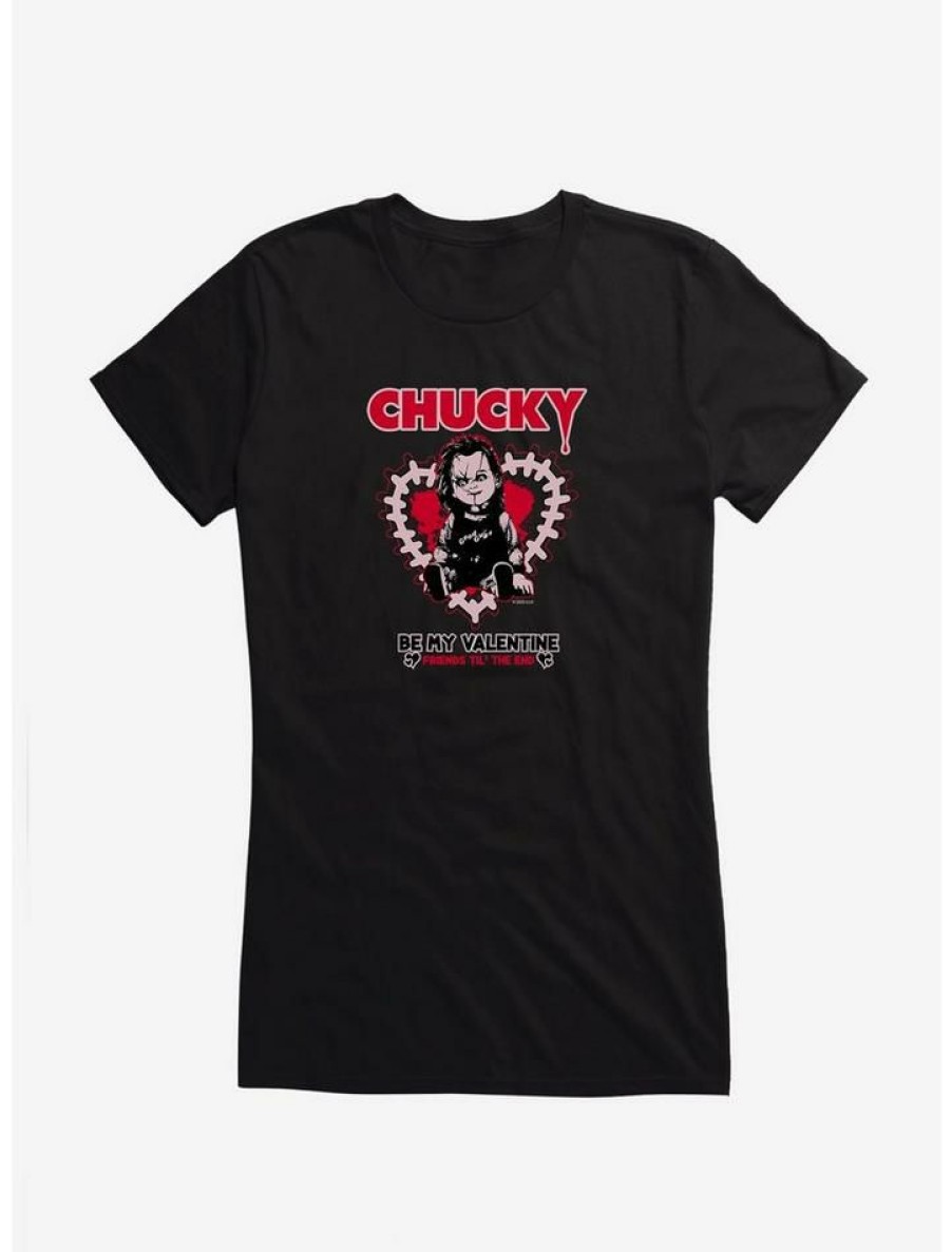 Tees * | Brand New Chucky Be My Valentine Girls T-Shirt