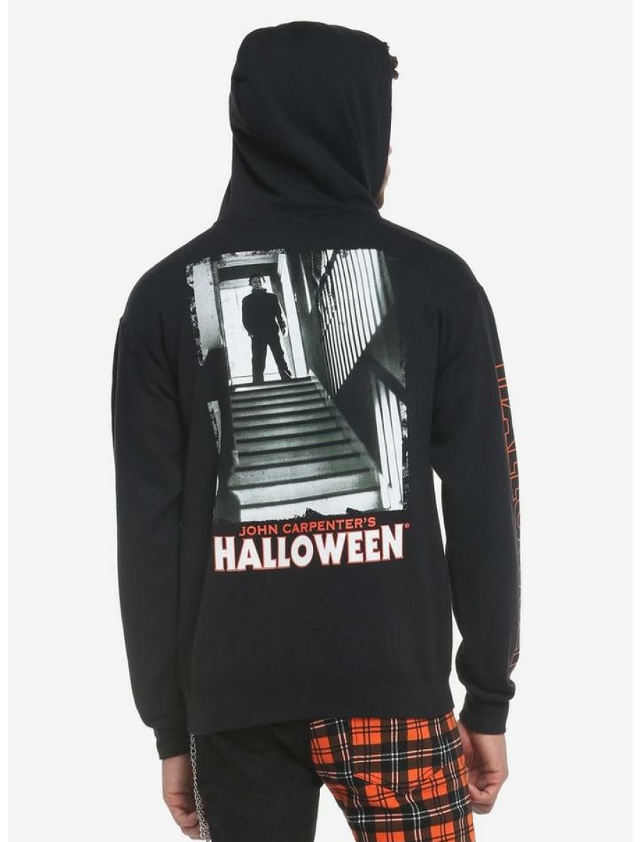 Guys * | Deals Halloween Michael Myers Stay Alive Hoodie Black