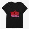 Tees * | Coupon Carrie 1976 Yasss Kweeen Girls T-Shirt Plus Size