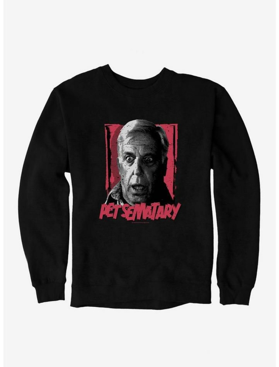 Guys * | Best Pirce Pet Sematary Jud Crandall Sweatshirt Black