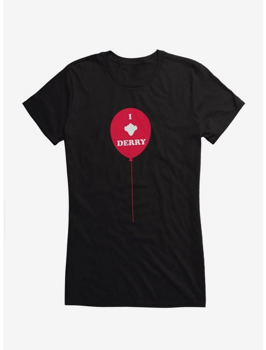 Tees * | Best Sale It Chapter Two I Pennywise Derry Balloon Girls T-Shirt