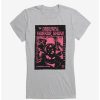 Tees * | Top 10 Universal Monsters Frankenstein Pink Face Girls T-Shirt