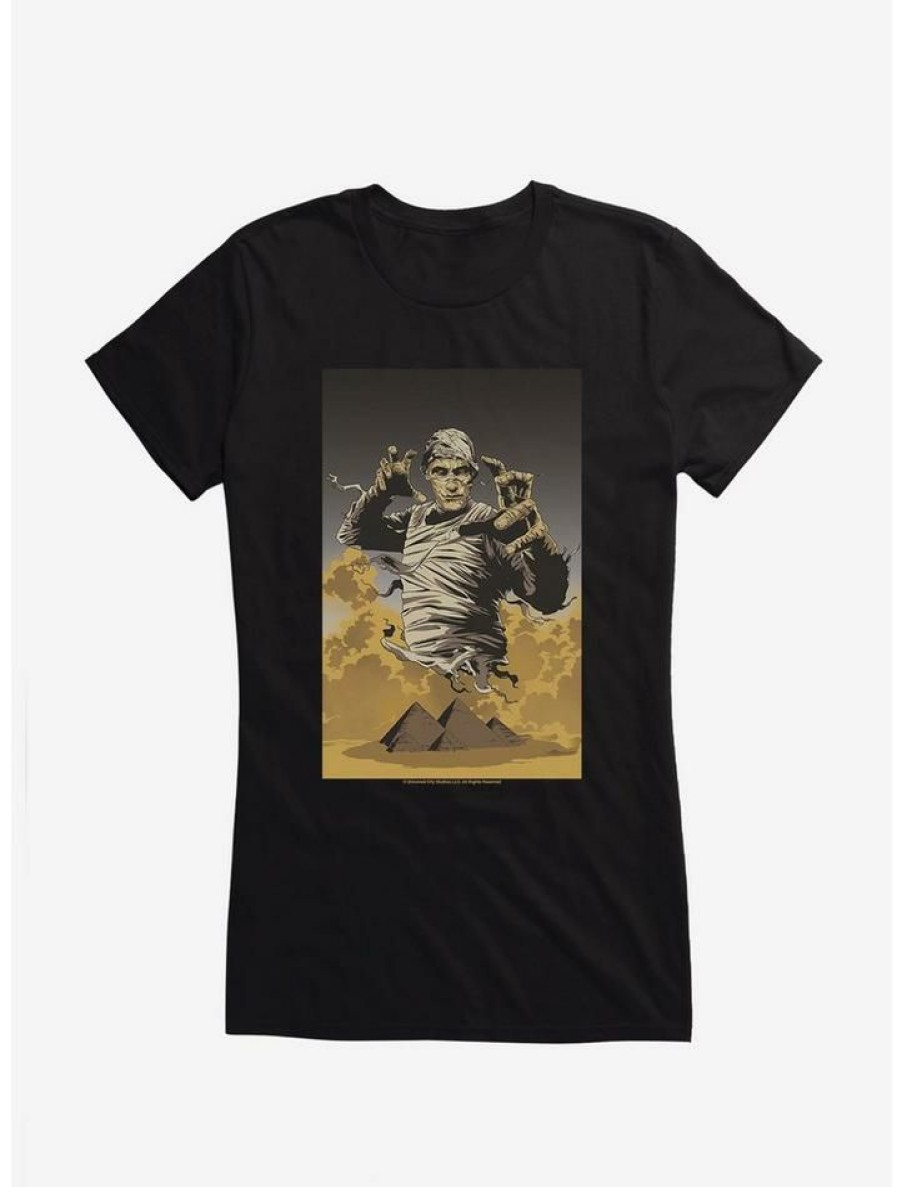 Tees * | Flash Sale Universal Monsters The Mummy Sandstorm Girls T-Shirt