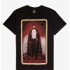 Guys * | Brand New Dracula The Emperor Tarot Card T-Shirt Black