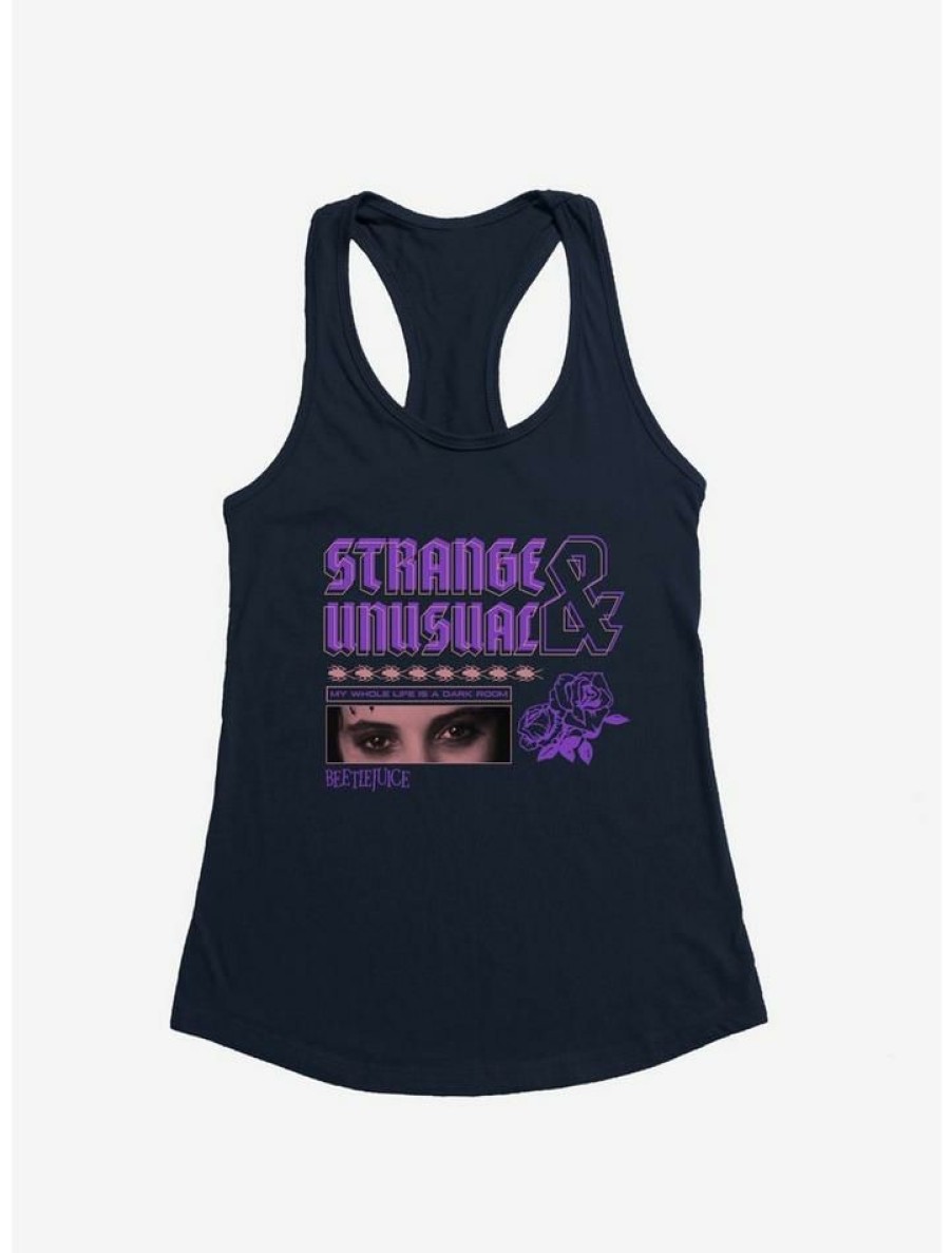 Girls * | Brand New Beetlejuice Strange And Unusual Darkroom Girls Tank