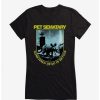 Tees * | Brand New Pet Sematary Church'S Eyes Girls T-Shirt Black