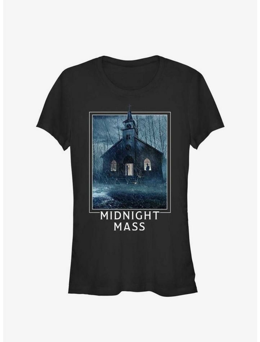 Tees * | Deals Midnight Mass St. Patrick'S Church Girls T-Shirt Black