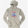 Guys * | Hot Sale Universal Jaws Amity Island Welcomesa You Hoodie