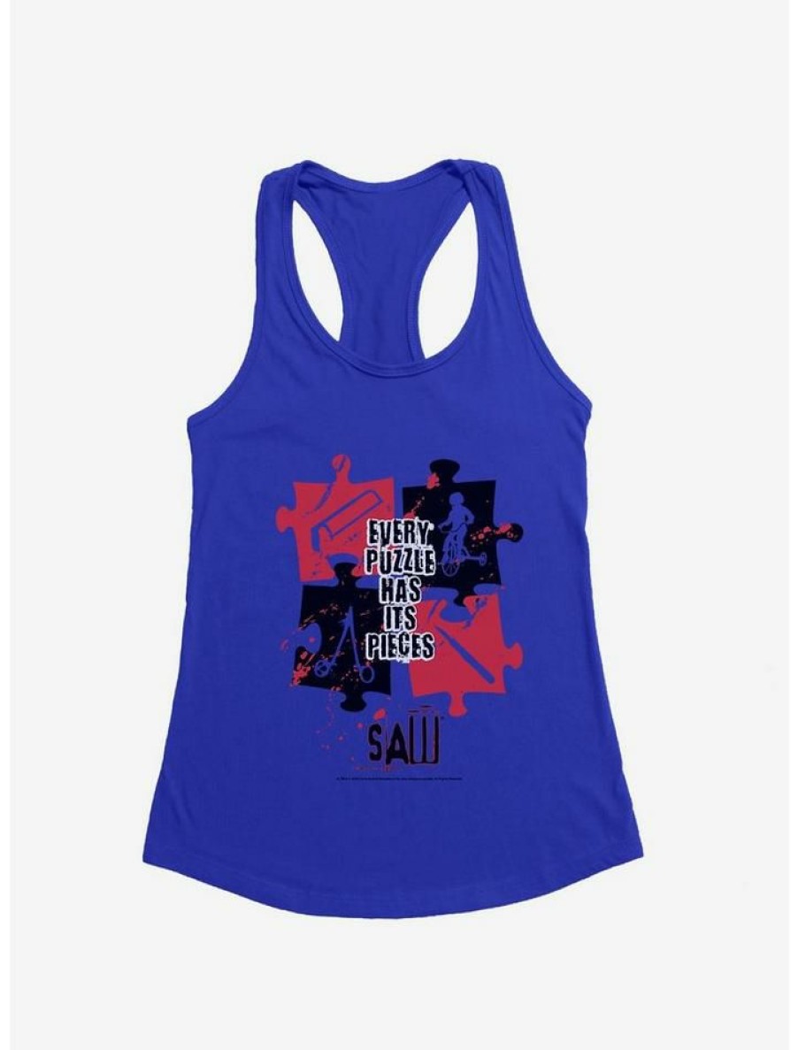 Girls * | Hot Sale Saw Puzzle Pieces Girls Tank