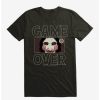 Tees * | Buy Saw Game Over T-Shirt Black