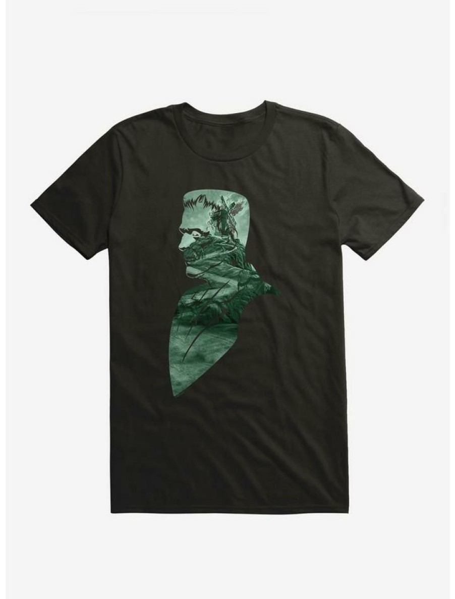 Guys * | Coupon Universal Monsters Frankenstein Windmill Portrait T-Shirt