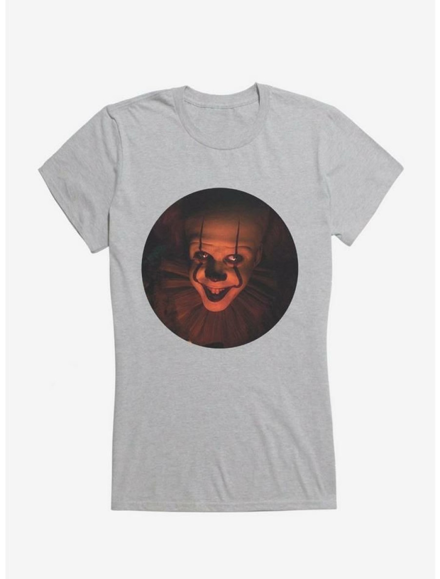 Tees * | Best Deal It Chapter Two Pennywise Grin Circle Girls T-Shirt