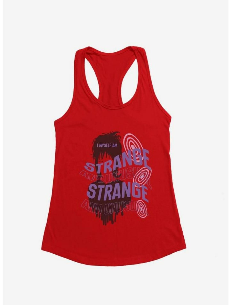 Girls * | Buy Beetlejuice I Myself Am Strange And Unusual Girls Tank