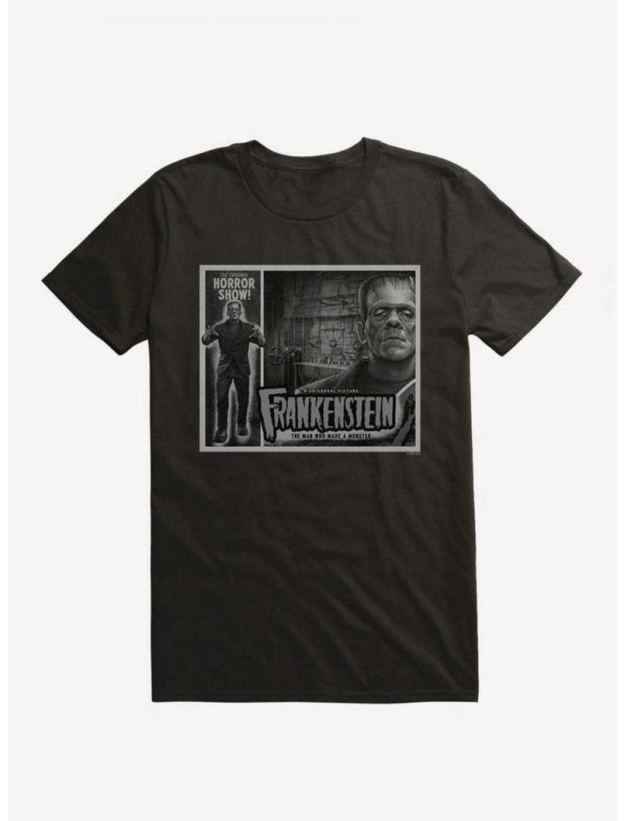 Guys * | Wholesale Frankenstein The Man Who Made A Monster T-Shirt