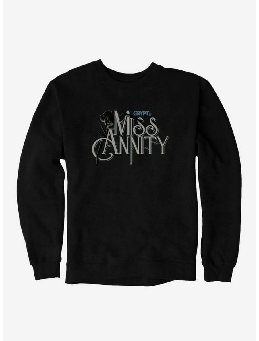 Guys * | Best Pirce Crypt Tv Miss Annity Scary Sweatshirt